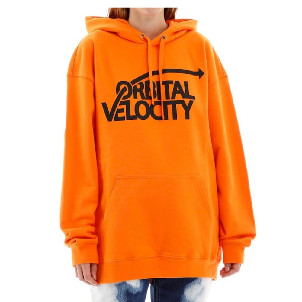 CK ESTABLISHED 1978 ORBITAL VELOCITY HOODIE, XS.